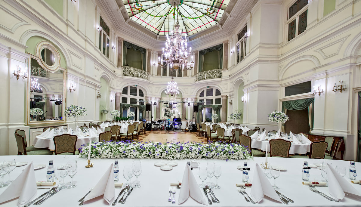stoły okrągłe, Grand Hotel Kraków